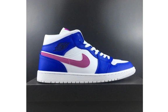 Rep EP 554724-451 ROYAL AIR HYPER JORDAN HYPER MID 1 VIOLET-WHITE 554724-451 0407